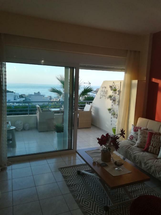 Sea View Cozy Studio Near Center Of Rethymno Town Exterior foto