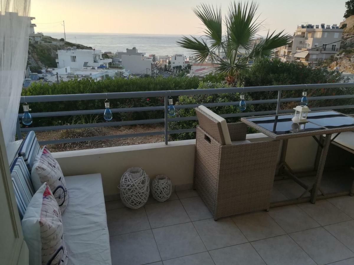 Sea View Cozy Studio Near Center Of Rethymno Town Exterior foto